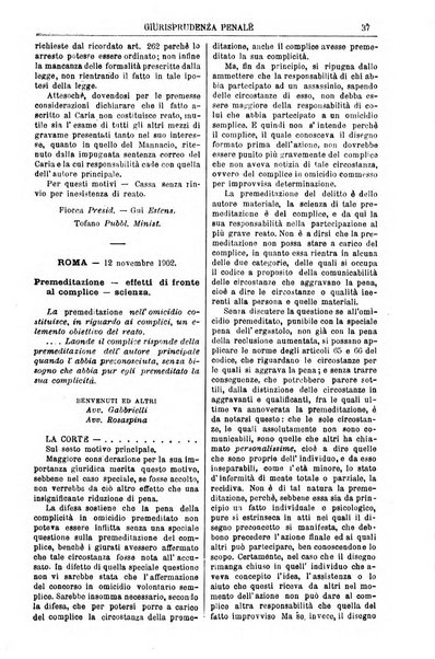 Annali della giurisprudenza italiana raccolta generale delle decisioni delle Corti di cassazione e d'appello in materia civile, criminale, commerciale, di diritto pubblico e amministrativo, e di procedura civile e penale