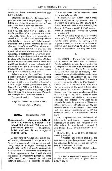 Annali della giurisprudenza italiana raccolta generale delle decisioni delle Corti di cassazione e d'appello in materia civile, criminale, commerciale, di diritto pubblico e amministrativo, e di procedura civile e penale