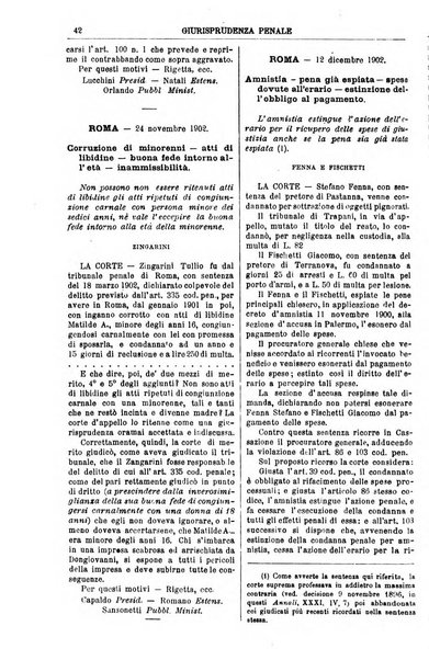 Annali della giurisprudenza italiana raccolta generale delle decisioni delle Corti di cassazione e d'appello in materia civile, criminale, commerciale, di diritto pubblico e amministrativo, e di procedura civile e penale