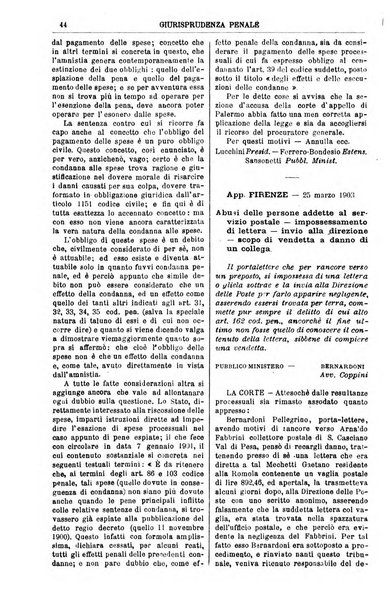 Annali della giurisprudenza italiana raccolta generale delle decisioni delle Corti di cassazione e d'appello in materia civile, criminale, commerciale, di diritto pubblico e amministrativo, e di procedura civile e penale