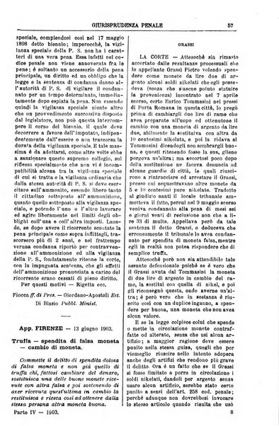 Annali della giurisprudenza italiana raccolta generale delle decisioni delle Corti di cassazione e d'appello in materia civile, criminale, commerciale, di diritto pubblico e amministrativo, e di procedura civile e penale