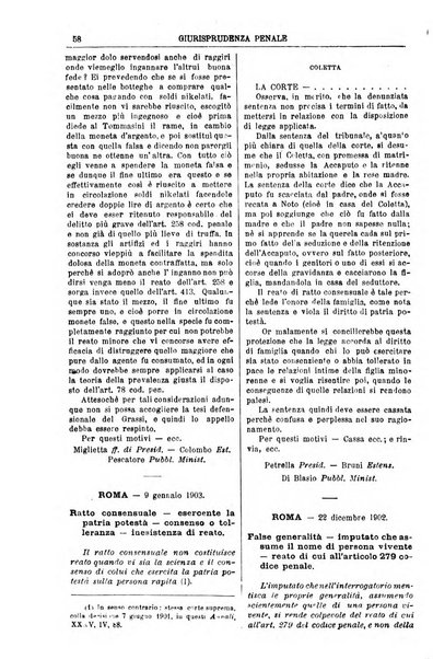 Annali della giurisprudenza italiana raccolta generale delle decisioni delle Corti di cassazione e d'appello in materia civile, criminale, commerciale, di diritto pubblico e amministrativo, e di procedura civile e penale