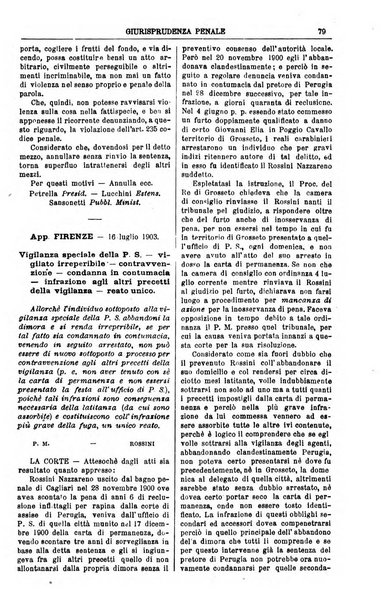 Annali della giurisprudenza italiana raccolta generale delle decisioni delle Corti di cassazione e d'appello in materia civile, criminale, commerciale, di diritto pubblico e amministrativo, e di procedura civile e penale