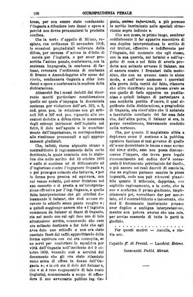 Annali della giurisprudenza italiana raccolta generale delle decisioni delle Corti di cassazione e d'appello in materia civile, criminale, commerciale, di diritto pubblico e amministrativo, e di procedura civile e penale