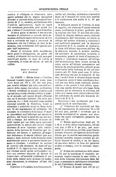 Annali della giurisprudenza italiana raccolta generale delle decisioni delle Corti di cassazione e d'appello in materia civile, criminale, commerciale, di diritto pubblico e amministrativo, e di procedura civile e penale