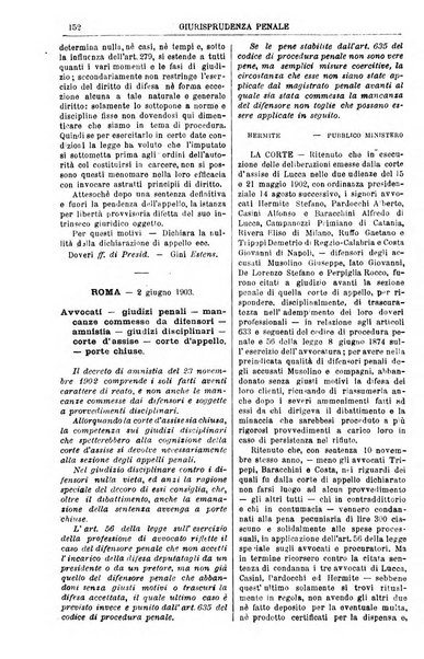 Annali della giurisprudenza italiana raccolta generale delle decisioni delle Corti di cassazione e d'appello in materia civile, criminale, commerciale, di diritto pubblico e amministrativo, e di procedura civile e penale