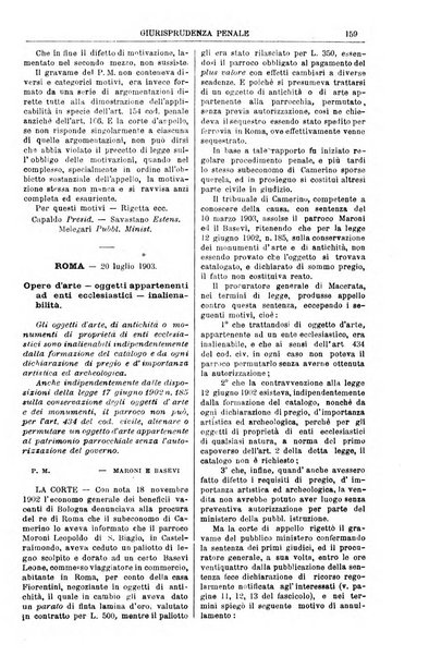 Annali della giurisprudenza italiana raccolta generale delle decisioni delle Corti di cassazione e d'appello in materia civile, criminale, commerciale, di diritto pubblico e amministrativo, e di procedura civile e penale