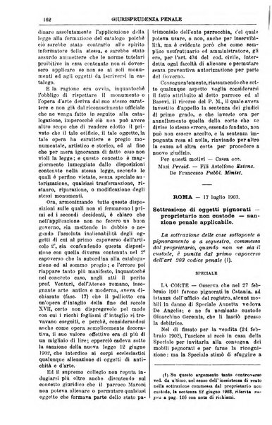 Annali della giurisprudenza italiana raccolta generale delle decisioni delle Corti di cassazione e d'appello in materia civile, criminale, commerciale, di diritto pubblico e amministrativo, e di procedura civile e penale