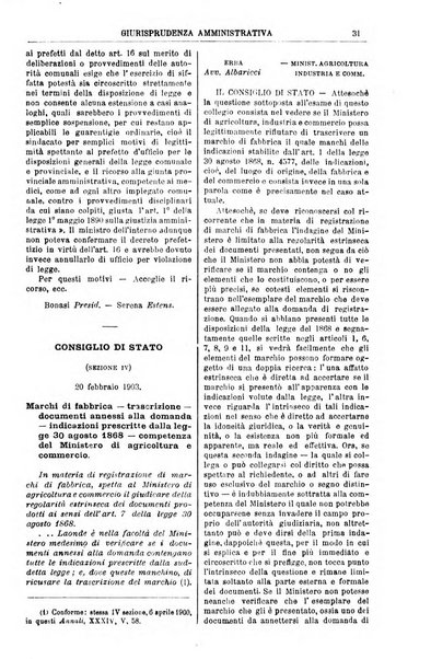 Annali della giurisprudenza italiana raccolta generale delle decisioni delle Corti di cassazione e d'appello in materia civile, criminale, commerciale, di diritto pubblico e amministrativo, e di procedura civile e penale