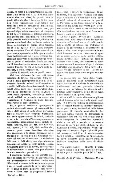 Annali della giurisprudenza italiana raccolta generale delle decisioni delle Corti di cassazione e d'appello in materia civile, criminale, commerciale, di diritto pubblico e amministrativo, e di procedura civile e penale