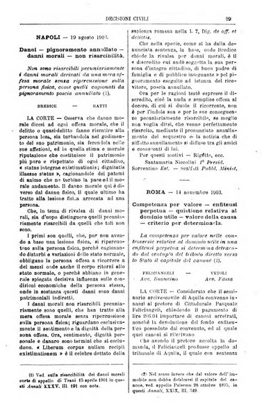 Annali della giurisprudenza italiana raccolta generale delle decisioni delle Corti di cassazione e d'appello in materia civile, criminale, commerciale, di diritto pubblico e amministrativo, e di procedura civile e penale