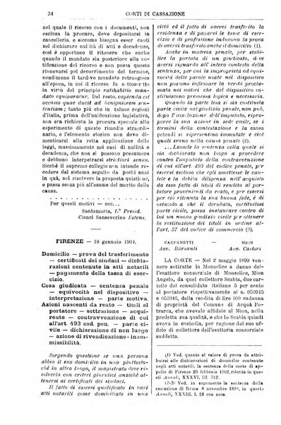 Annali della giurisprudenza italiana raccolta generale delle decisioni delle Corti di cassazione e d'appello in materia civile, criminale, commerciale, di diritto pubblico e amministrativo, e di procedura civile e penale