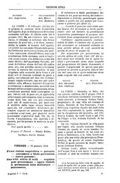 Annali della giurisprudenza italiana raccolta generale delle decisioni delle Corti di cassazione e d'appello in materia civile, criminale, commerciale, di diritto pubblico e amministrativo, e di procedura civile e penale