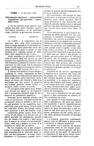 Annali della giurisprudenza italiana raccolta generale delle decisioni delle Corti di cassazione e d'appello in materia civile, criminale, commerciale, di diritto pubblico e amministrativo, e di procedura civile e penale