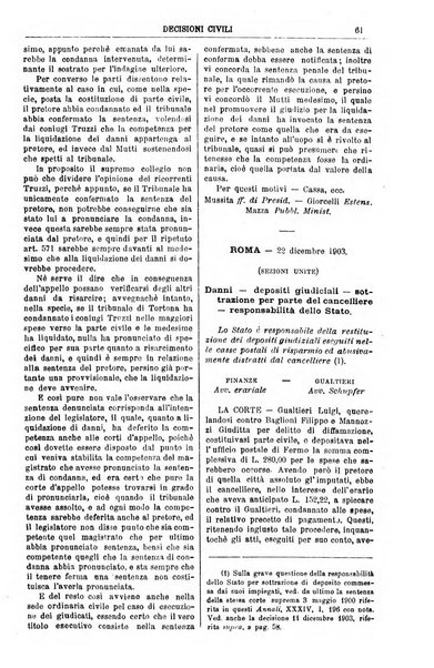 Annali della giurisprudenza italiana raccolta generale delle decisioni delle Corti di cassazione e d'appello in materia civile, criminale, commerciale, di diritto pubblico e amministrativo, e di procedura civile e penale