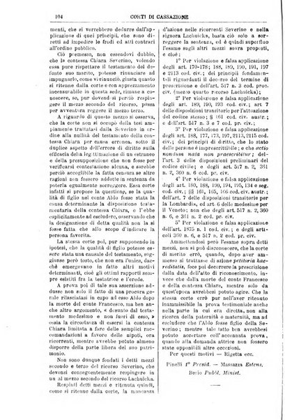 Annali della giurisprudenza italiana raccolta generale delle decisioni delle Corti di cassazione e d'appello in materia civile, criminale, commerciale, di diritto pubblico e amministrativo, e di procedura civile e penale