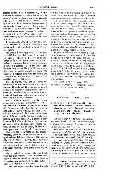 Annali della giurisprudenza italiana raccolta generale delle decisioni delle Corti di cassazione e d'appello in materia civile, criminale, commerciale, di diritto pubblico e amministrativo, e di procedura civile e penale