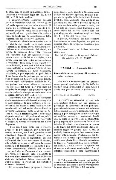 Annali della giurisprudenza italiana raccolta generale delle decisioni delle Corti di cassazione e d'appello in materia civile, criminale, commerciale, di diritto pubblico e amministrativo, e di procedura civile e penale