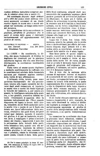 Annali della giurisprudenza italiana raccolta generale delle decisioni delle Corti di cassazione e d'appello in materia civile, criminale, commerciale, di diritto pubblico e amministrativo, e di procedura civile e penale