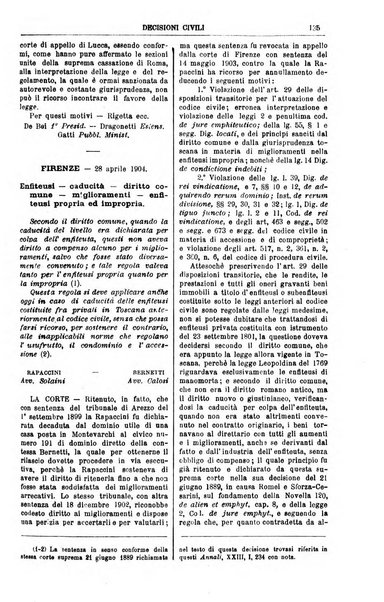 Annali della giurisprudenza italiana raccolta generale delle decisioni delle Corti di cassazione e d'appello in materia civile, criminale, commerciale, di diritto pubblico e amministrativo, e di procedura civile e penale