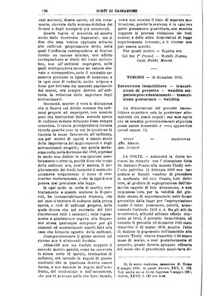 Annali della giurisprudenza italiana raccolta generale delle decisioni delle Corti di cassazione e d'appello in materia civile, criminale, commerciale, di diritto pubblico e amministrativo, e di procedura civile e penale