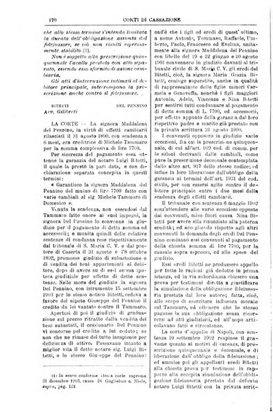 Annali della giurisprudenza italiana raccolta generale delle decisioni delle Corti di cassazione e d'appello in materia civile, criminale, commerciale, di diritto pubblico e amministrativo, e di procedura civile e penale