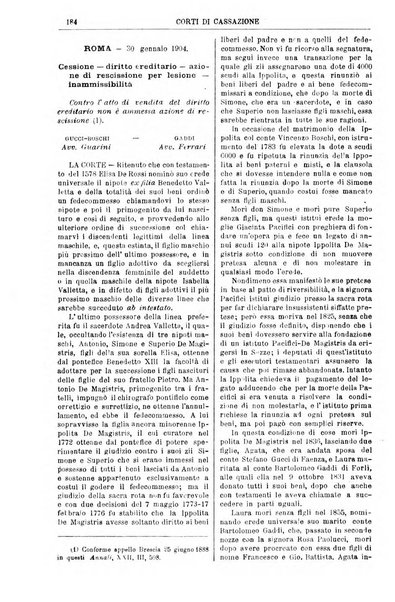 Annali della giurisprudenza italiana raccolta generale delle decisioni delle Corti di cassazione e d'appello in materia civile, criminale, commerciale, di diritto pubblico e amministrativo, e di procedura civile e penale