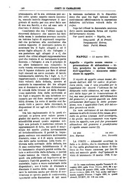 Annali della giurisprudenza italiana raccolta generale delle decisioni delle Corti di cassazione e d'appello in materia civile, criminale, commerciale, di diritto pubblico e amministrativo, e di procedura civile e penale