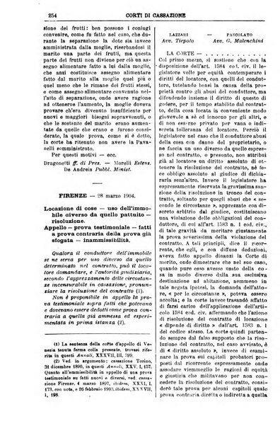 Annali della giurisprudenza italiana raccolta generale delle decisioni delle Corti di cassazione e d'appello in materia civile, criminale, commerciale, di diritto pubblico e amministrativo, e di procedura civile e penale