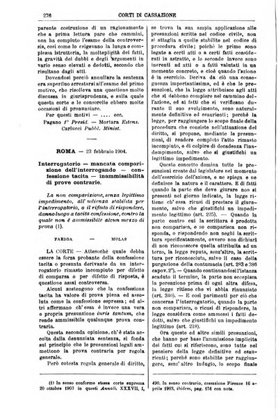 Annali della giurisprudenza italiana raccolta generale delle decisioni delle Corti di cassazione e d'appello in materia civile, criminale, commerciale, di diritto pubblico e amministrativo, e di procedura civile e penale