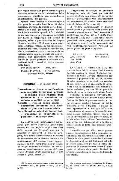 Annali della giurisprudenza italiana raccolta generale delle decisioni delle Corti di cassazione e d'appello in materia civile, criminale, commerciale, di diritto pubblico e amministrativo, e di procedura civile e penale