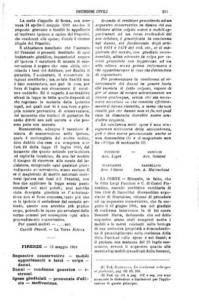 Annali della giurisprudenza italiana raccolta generale delle decisioni delle Corti di cassazione e d'appello in materia civile, criminale, commerciale, di diritto pubblico e amministrativo, e di procedura civile e penale