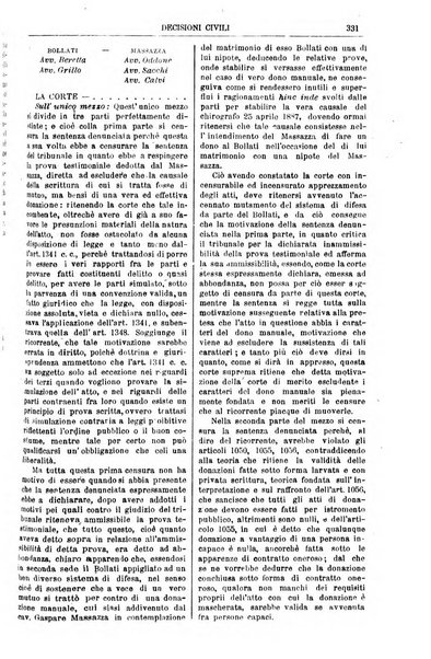 Annali della giurisprudenza italiana raccolta generale delle decisioni delle Corti di cassazione e d'appello in materia civile, criminale, commerciale, di diritto pubblico e amministrativo, e di procedura civile e penale