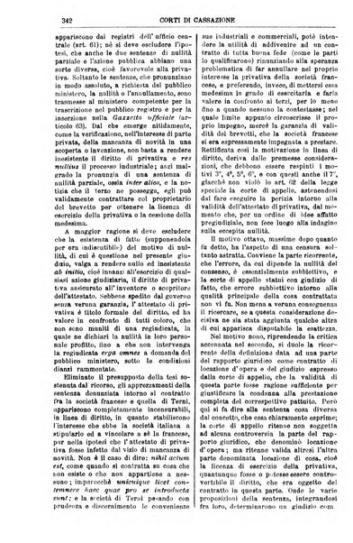 Annali della giurisprudenza italiana raccolta generale delle decisioni delle Corti di cassazione e d'appello in materia civile, criminale, commerciale, di diritto pubblico e amministrativo, e di procedura civile e penale