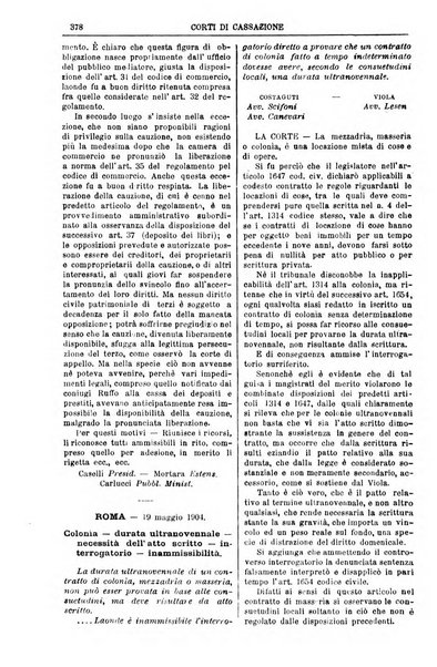 Annali della giurisprudenza italiana raccolta generale delle decisioni delle Corti di cassazione e d'appello in materia civile, criminale, commerciale, di diritto pubblico e amministrativo, e di procedura civile e penale