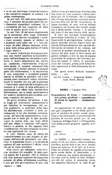 Annali della giurisprudenza italiana raccolta generale delle decisioni delle Corti di cassazione e d'appello in materia civile, criminale, commerciale, di diritto pubblico e amministrativo, e di procedura civile e penale