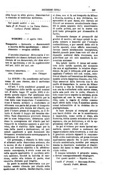 Annali della giurisprudenza italiana raccolta generale delle decisioni delle Corti di cassazione e d'appello in materia civile, criminale, commerciale, di diritto pubblico e amministrativo, e di procedura civile e penale