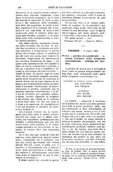 Annali della giurisprudenza italiana raccolta generale delle decisioni delle Corti di cassazione e d'appello in materia civile, criminale, commerciale, di diritto pubblico e amministrativo, e di procedura civile e penale