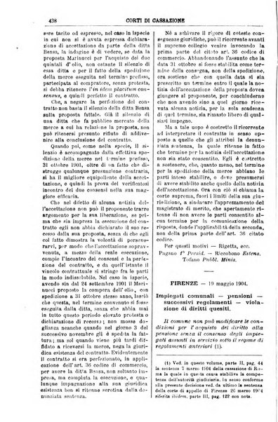 Annali della giurisprudenza italiana raccolta generale delle decisioni delle Corti di cassazione e d'appello in materia civile, criminale, commerciale, di diritto pubblico e amministrativo, e di procedura civile e penale