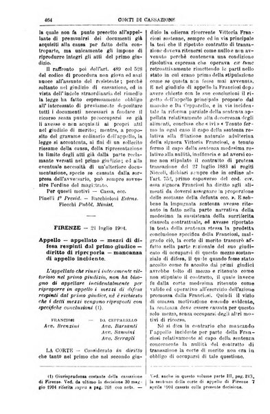 Annali della giurisprudenza italiana raccolta generale delle decisioni delle Corti di cassazione e d'appello in materia civile, criminale, commerciale, di diritto pubblico e amministrativo, e di procedura civile e penale