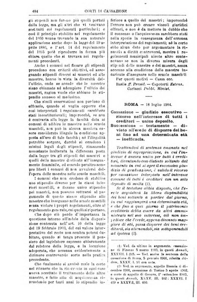 Annali della giurisprudenza italiana raccolta generale delle decisioni delle Corti di cassazione e d'appello in materia civile, criminale, commerciale, di diritto pubblico e amministrativo, e di procedura civile e penale