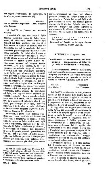 Annali della giurisprudenza italiana raccolta generale delle decisioni delle Corti di cassazione e d'appello in materia civile, criminale, commerciale, di diritto pubblico e amministrativo, e di procedura civile e penale