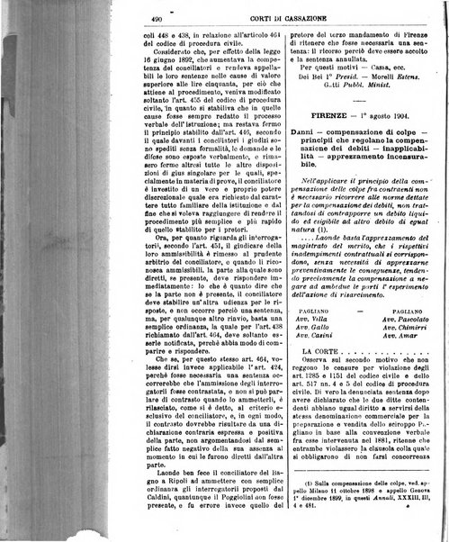 Annali della giurisprudenza italiana raccolta generale delle decisioni delle Corti di cassazione e d'appello in materia civile, criminale, commerciale, di diritto pubblico e amministrativo, e di procedura civile e penale