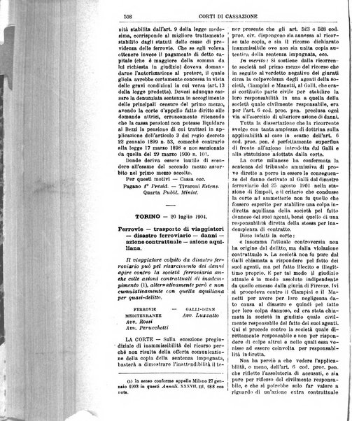 Annali della giurisprudenza italiana raccolta generale delle decisioni delle Corti di cassazione e d'appello in materia civile, criminale, commerciale, di diritto pubblico e amministrativo, e di procedura civile e penale