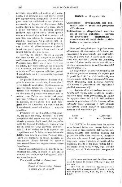 Annali della giurisprudenza italiana raccolta generale delle decisioni delle Corti di cassazione e d'appello in materia civile, criminale, commerciale, di diritto pubblico e amministrativo, e di procedura civile e penale