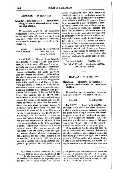 Annali della giurisprudenza italiana raccolta generale delle decisioni delle Corti di cassazione e d'appello in materia civile, criminale, commerciale, di diritto pubblico e amministrativo, e di procedura civile e penale