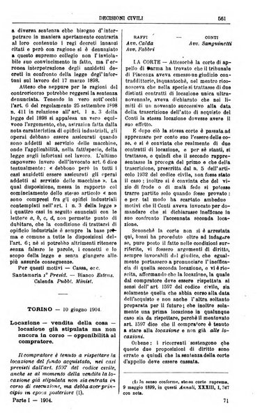 Annali della giurisprudenza italiana raccolta generale delle decisioni delle Corti di cassazione e d'appello in materia civile, criminale, commerciale, di diritto pubblico e amministrativo, e di procedura civile e penale