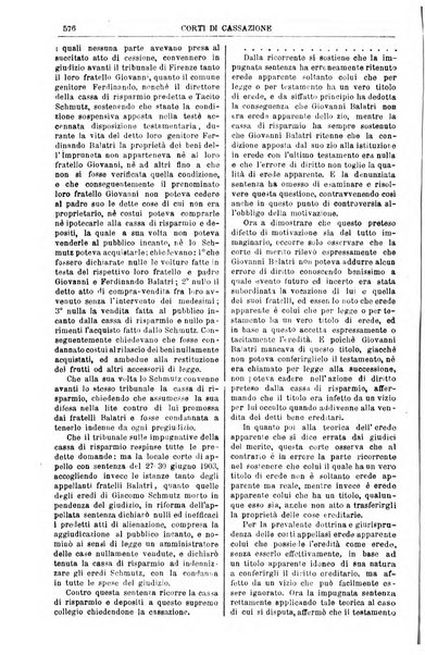 Annali della giurisprudenza italiana raccolta generale delle decisioni delle Corti di cassazione e d'appello in materia civile, criminale, commerciale, di diritto pubblico e amministrativo, e di procedura civile e penale