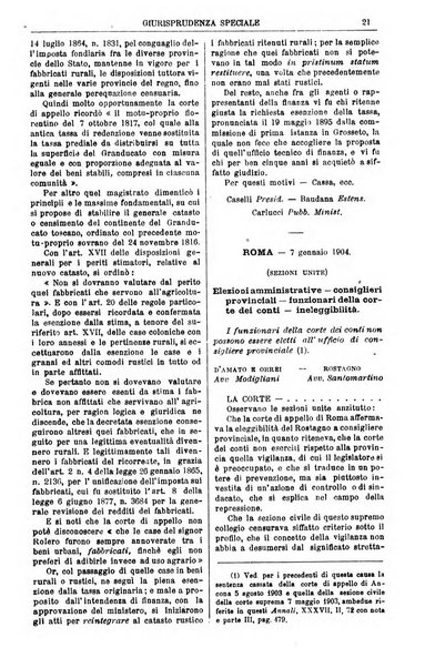 Annali della giurisprudenza italiana raccolta generale delle decisioni delle Corti di cassazione e d'appello in materia civile, criminale, commerciale, di diritto pubblico e amministrativo, e di procedura civile e penale