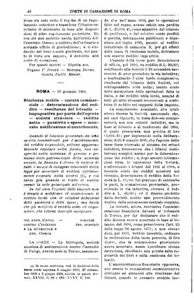 Annali della giurisprudenza italiana raccolta generale delle decisioni delle Corti di cassazione e d'appello in materia civile, criminale, commerciale, di diritto pubblico e amministrativo, e di procedura civile e penale